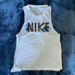 Nike Running Dri-Fit Floral Racerback Tank Top